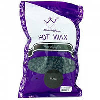 Воск Hot Wax черный 1000г (воск в гранулах, пленочный воск) AS