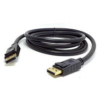 У Нас: Кабель Kingda B00187 DisplayPort M - M 1.8м V1.2 4K 60hz чорний -OK