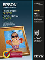 У нас: Фотопапір Epson Photo Paper Glossy 10x15 см 500 л EVO