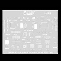 Трафарет BGA AMAOE для iPhone IP6S-14 LCD:3