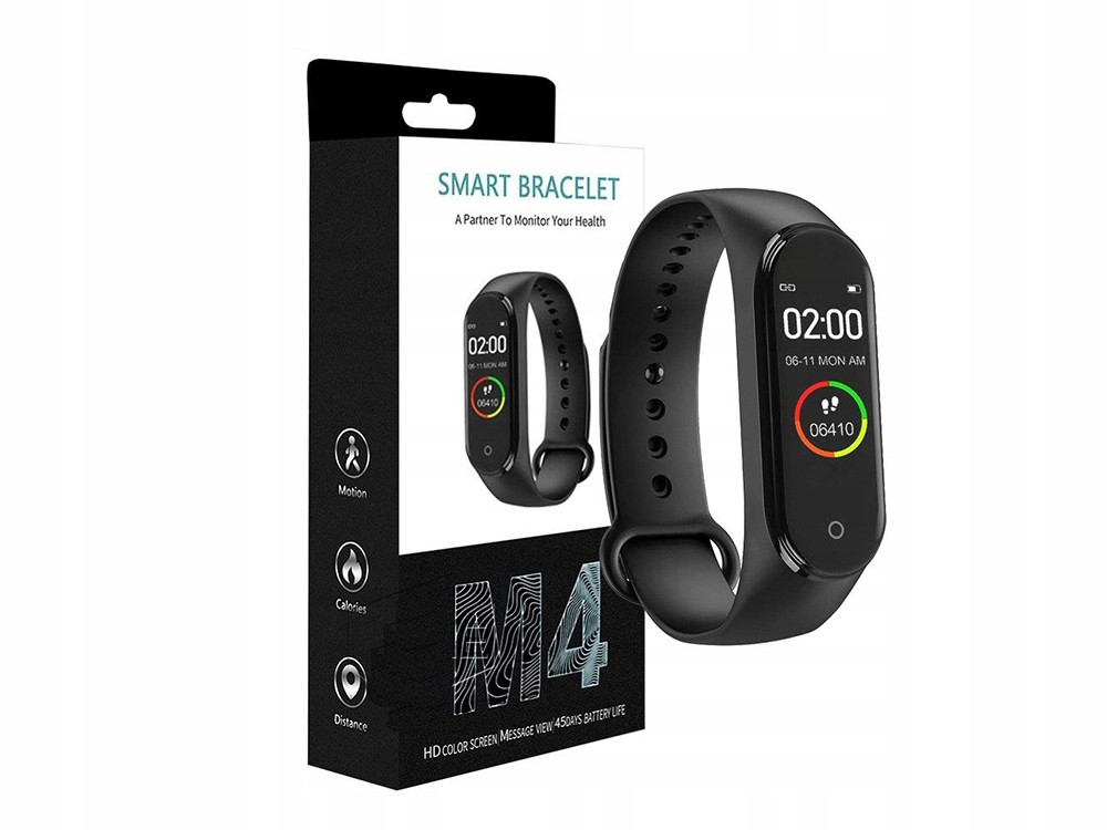 Smartband спортивный браслет smartwatch часы m4 - фото 7 - id-p1821825508