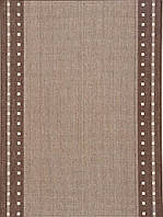 Ковер безворсовый на резиновой основе Karat Flex Run 1963/91 2.00x1.50 м темно коричневый