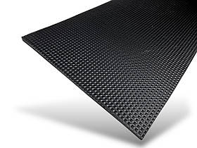 Косяк із мікропори рифлений для підошви 100см*30см*5/10мм чорний (3072)