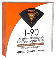 Фільтри паперові CAFEC Medium Dark Roast Cup4 40 шт. для кави