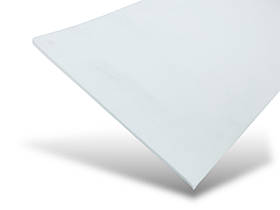 Косяк із мікропори гладкий для підошви 100см*30см*5/10мм білий