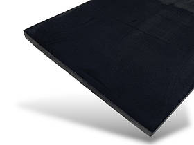 Косяк з мікропори для підошви гладкий 100см*30см*11/20мм чорний