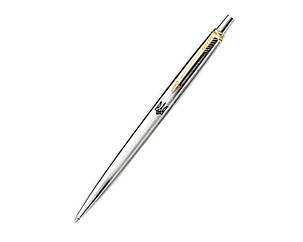 Ручка подарункова Parker Jotter SS GT BP 16 032 TR з Гербом України Тризубом, фото 2