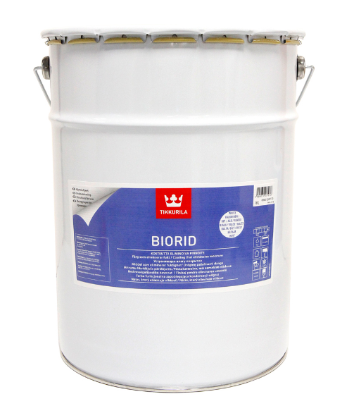 Tikkurila Biorid - водорозчинне покриття з мікропорами, що видаляє вологу, 18 л