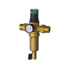 Фільтр самопромивний 3/4" Н з редуктором тиску та манометром Чехія