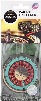 Ароматизатор автомобільний Aroma Car Life On the Edge, Roulette (Рулетка), фото 1