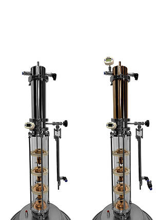 "SK Профі 3.0" зі скляною флейтою PRO CAP 3 дюйми без перегінного куба (вибір комплектації), фото 1