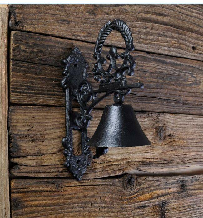 Колокол придверний, литий чавун, чаша.100 мм, 18х24см Dinner Bells Cast Iron Craft Decoration