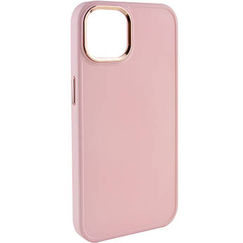 TPU чохол Bonbon Metal Style для Apple iPhone 11 (6.1") Силікон, Рожевий / Light pink