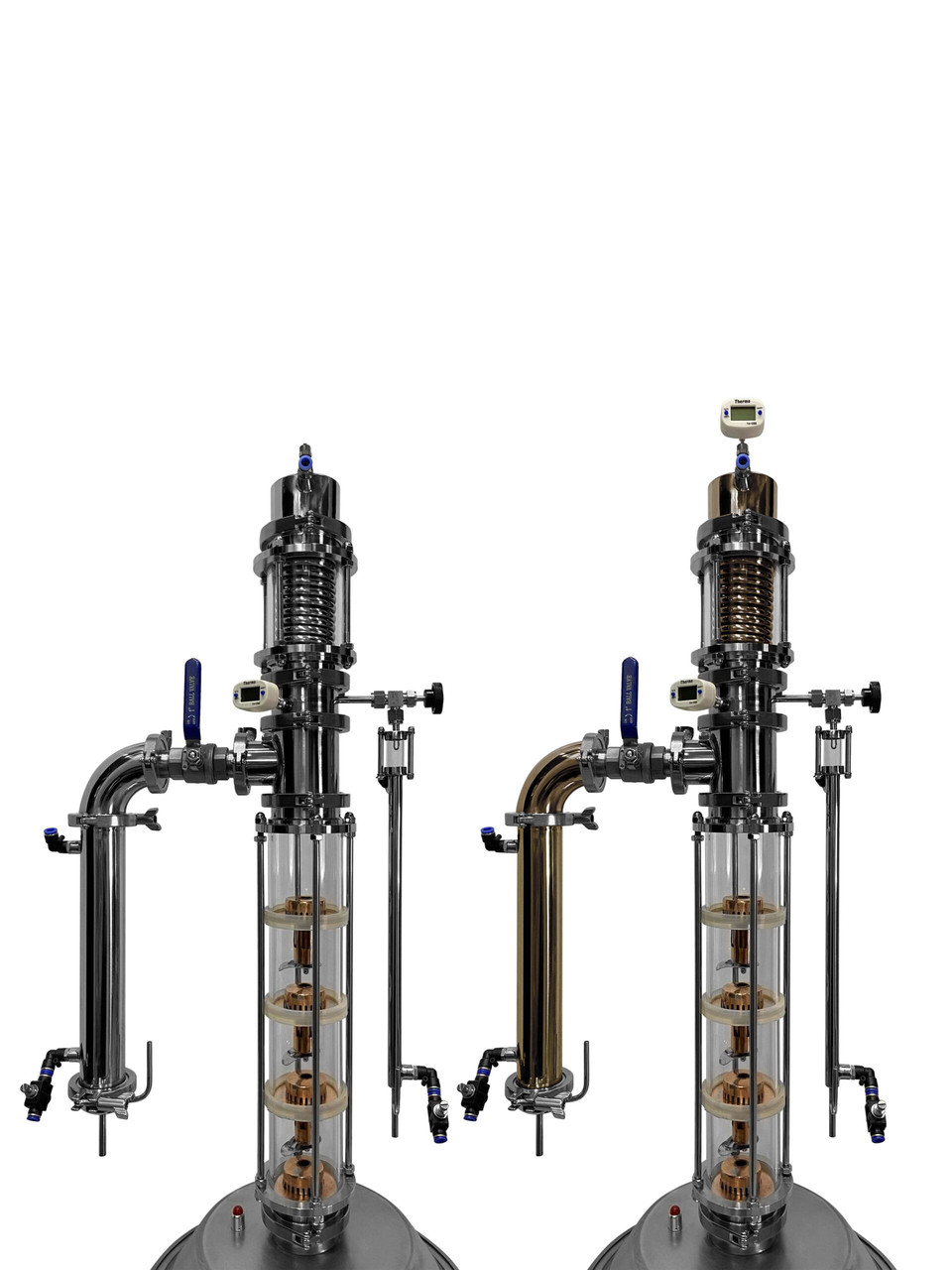 "SK Профі GLASS-3.0 Універсал" зі скляною флейтою PRO CAP 3 дюйми без перегінного куба