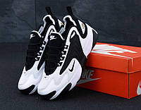 Мужские Кроссовки Nike Air Zoom 2K Black White 40-41-42-43-45