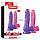 Фалоїмітатор Jelly Studs Crystal Dildo M, фото 3