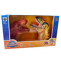 Голова Динозавра на батерейках, 2 голови зі звуком, в коробці (X 303 A ), фото 3