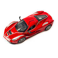 Машинка дитяча АвтоЕксперт металопластик, червона, LaFerrari світло, звук, іннерція, відчин. двері, баг., капот 15*6*4см (23603), фото 2