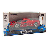 Машинка дитяча АвтоЕксперт металопластик, червона, LaFerrari світло, звук, іннерція, відчин. двері, баг., капот 15*6*4см (23603), фото 8