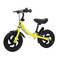 Детский беговел BALANCE BabyTilly Eclipse T-21254/1 Yellow 12 дюймов