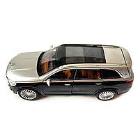 Машинка іграшкова Maybach GLS600 «АвтоЕксперт» Преміум Майбах метал сірий світ звук 21*8*7 см (GT-0311), фото 3