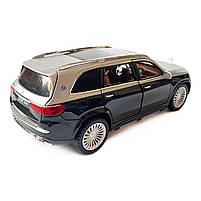 Машинка іграшкова Maybach GLS600 «АвтоЕксперт» Преміум Майбах метал сірий світ звук 21*8*7 см (GT-0311), фото 4