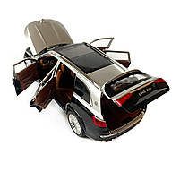 Машинка іграшкова Maybach GLS600 «АвтоЕксперт» Преміум Майбах метал сірий світ звук 21*8*7 см (GT-0311), фото 5