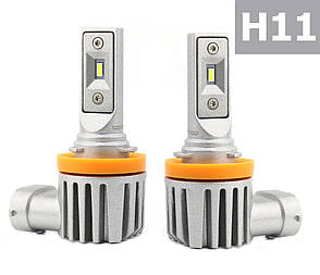 Світлодіодні LED лед лампи H11 (H8/H16) компактні як галогенка BAXSTER SE Plus, фото 3