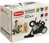 Пилосос для сухого прибирання ROTEX RVC18-E 1800W без мішка циклонний колбовий для дому контейнерний, фото 7