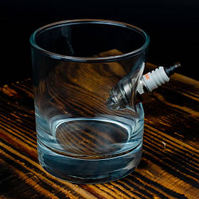 Склянка зі свічкой запалювання 250 мл. Свічка запалювання в келиху для віскі.