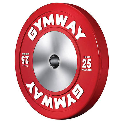 Диск бамперний змагальний GymWay, 25 кг WPR-25K, фото 1