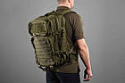 Рюкзак тактичний 2Е, 45L, Laser Cut, зелений, фото 3