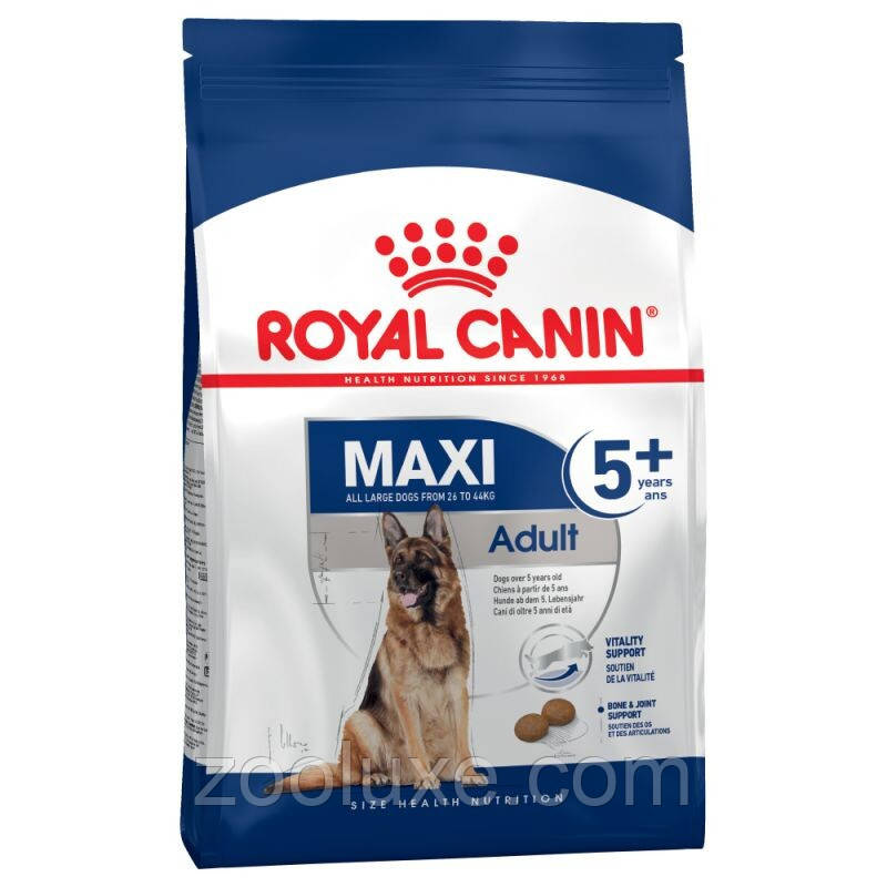 Royal Canin Maxi Adult 5+ 15 кг / Роял Канін Максі Едалт 5+ корм для дорослих собак від 5 років
