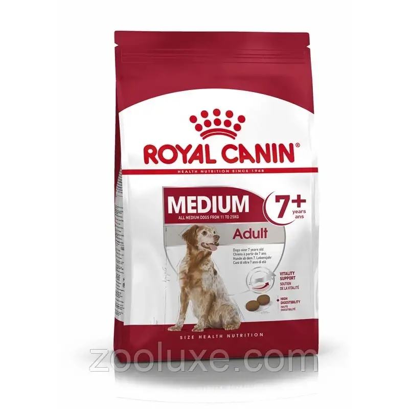 Royal Canin Medium Adult 7+ 4 кг / Роял Канін Медіум Едалт 7+ 4 кг - корм для собак