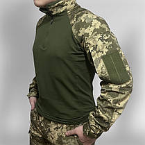Бойова сорочка Убакс Ubacs ВСУ (M-3XL) тактична кофта для військових, фото 2
