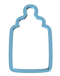 Пластикова вирубка "Пляшка" 10см