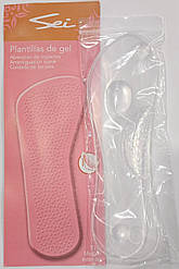 Гелеві силіконові ортопедичні стельки в жіноче взуття №19