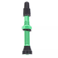 Ніпель для безкамерних коліс Presta 45 мм (Вага 4 грами) Зелений