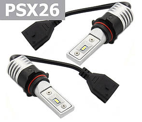 Світлодіодні LED лед лампи BAXSTER SE Plus цоколь PSX26 P13, світло 6000К, компактні без радіатора, фото 3