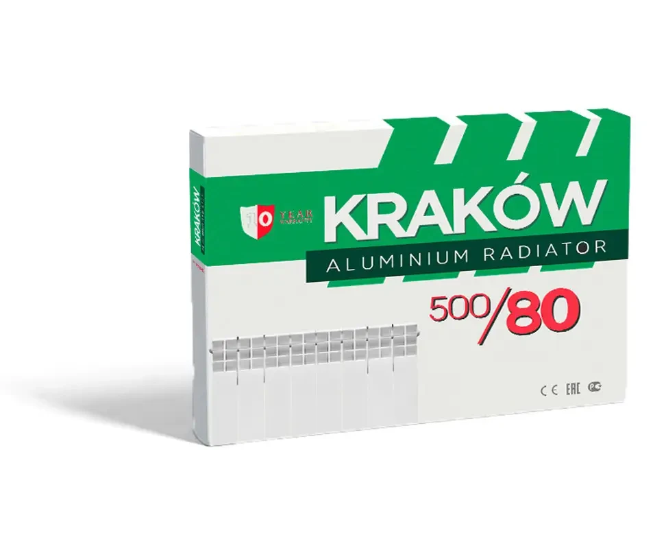 Радіатор алюмінієвий KRAKOW 500/80