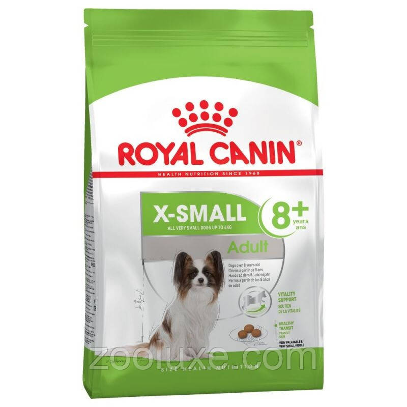 Royal Canin X-Small Adult 8+ 3 кг / Роял Канін Ікс-Смол Емалт 8+ 3 кг — корм для собак