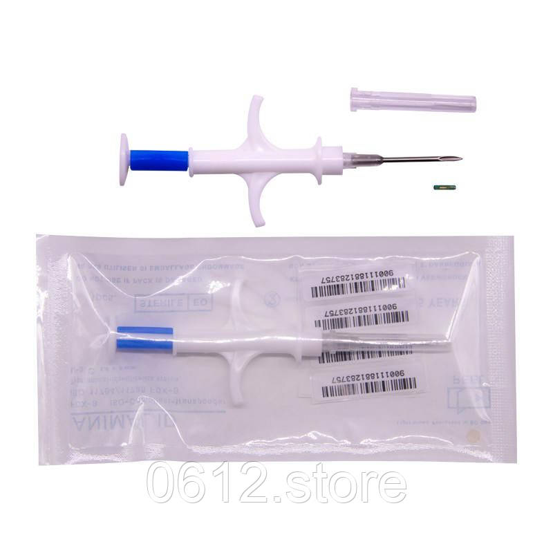 Чіп для тварин електронний 1,4х8 мм, фото 1