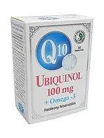 Биодобавка Коэнзим q10 omega 3 Убихинол антиоксидант Dr Chen Q10 Ubiquinol Omega 3 в капулах 30 шт "Lv"