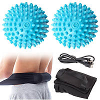 Шарики ролика шарики с вибрацией для массажа фитнеса 24113