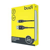 M8J190M - USB Кабель Budi micro USB to USB Charge/Sync Nylon Braided cable 1.2m Black