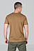 Футболка тактична Coolmax колір койот / Тактична потовідвідна футболка, фото 2