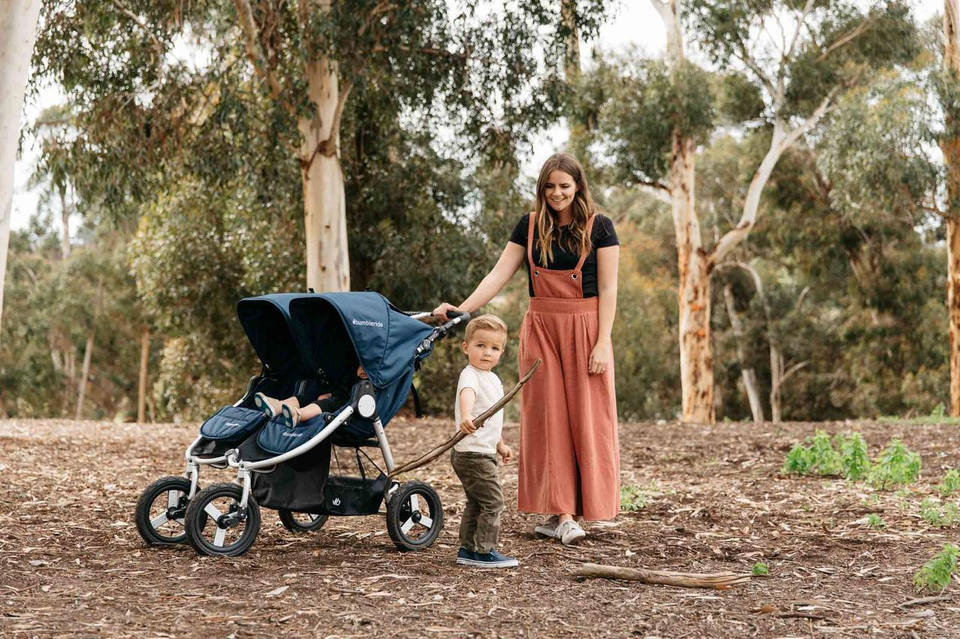 Прогулянкова коляска для двійнят Bumbleride Indie Twin купити за