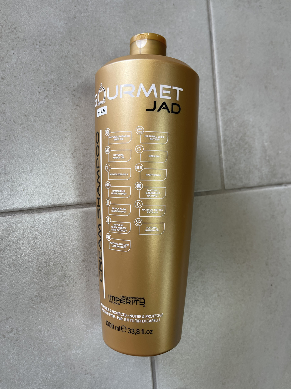 Крем-шампунь для всіх типів волосся парфумований Imperity Gourmet JAD IP 1000ml "Lv"