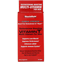 MuscleMeds, Vitamin T Multi for Men (90 таб.), мужские витамины