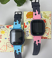 Умные смарт часы для детей Smart Q16 с родительским контролем сим картой и gps навигатором